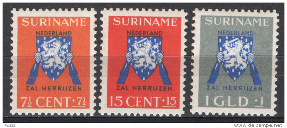 Surinam 1941 Y.T. 191/93 **/MNH VF - Suriname ... - 1975