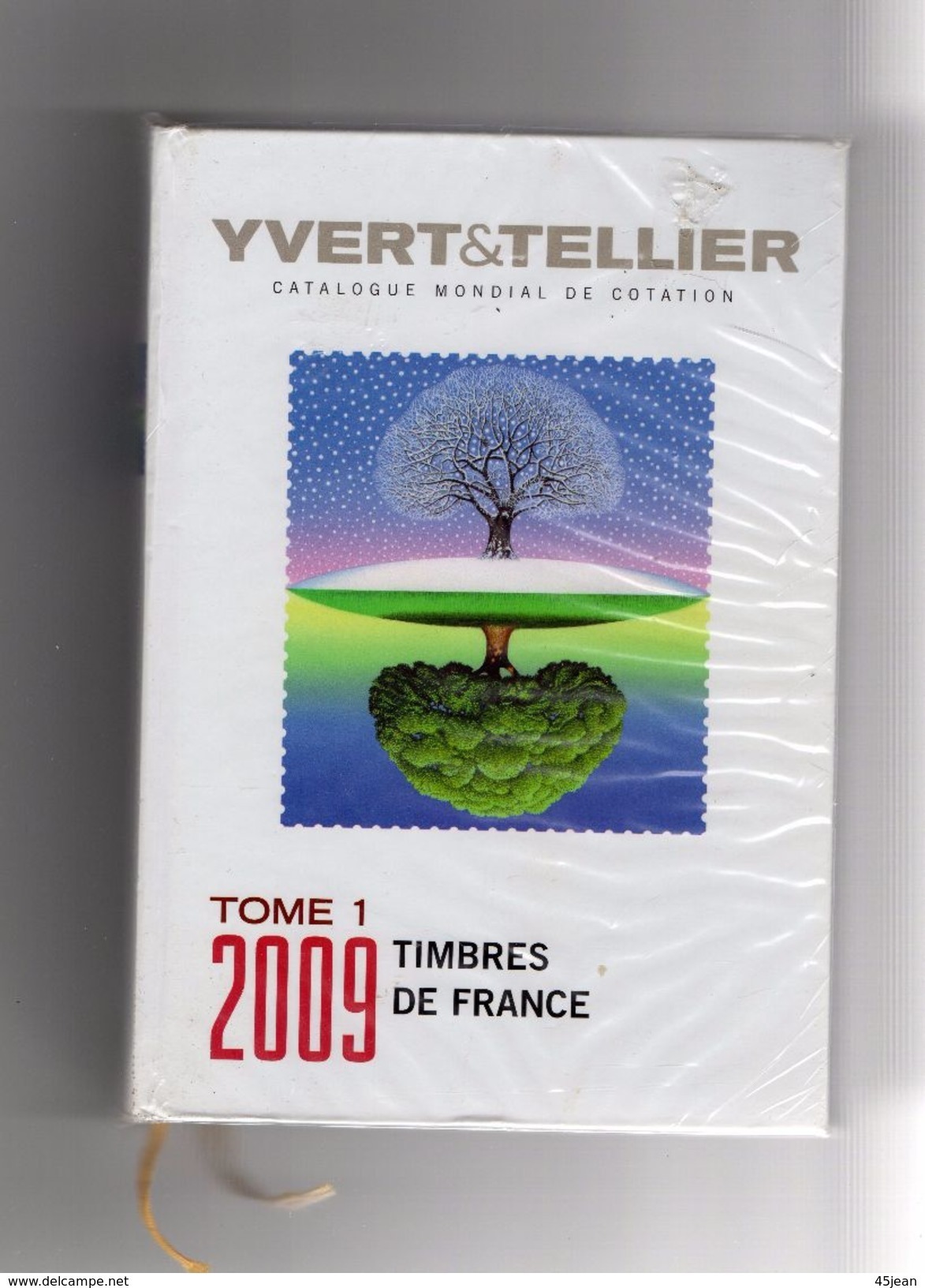 France Catalogue Yvert &Tellier 2009 Impeccable Toujours Protégé Sans écritures Avec Bloc C. Broutain 02243-44 - Frankreich