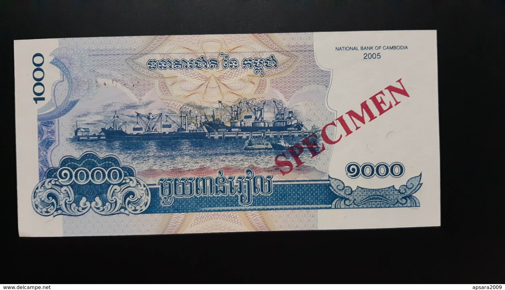 CAMBODGE / CAMBODIA/ 1000 Riels 2005 Specimen UNC - Cambodia