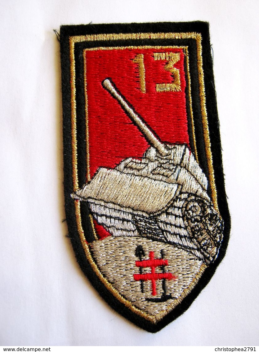 ECUSSON TISSUS PATCH ARTILLERIE LE 13° RA ETAT EXCELLENT - Armée De Terre