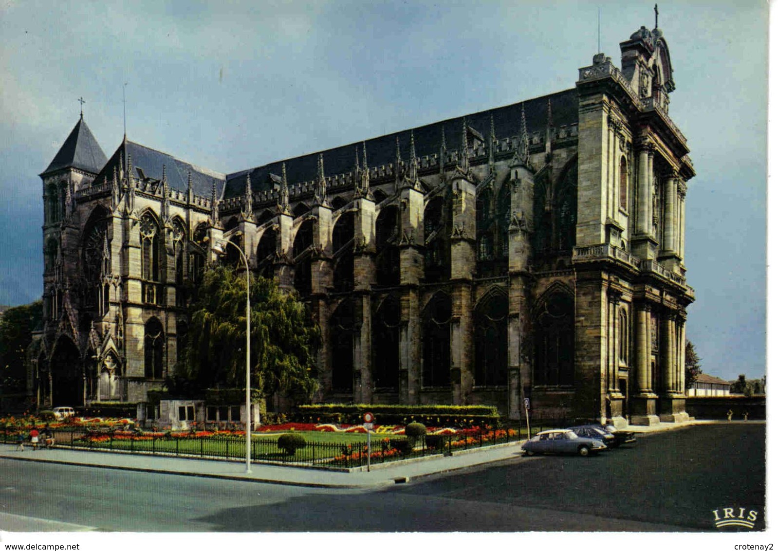 51 Châlons Sur Marne La Cathédrale VOIR ZOOM Citroën DS Mercedes R16 - Châlons-sur-Marne