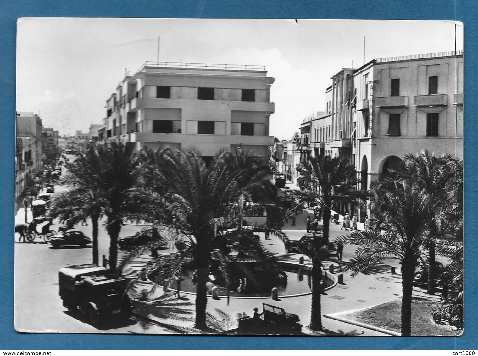 LIBYA LIBIA TRIPOLI MEADAN EL SHUHADAT 1954 - Libia