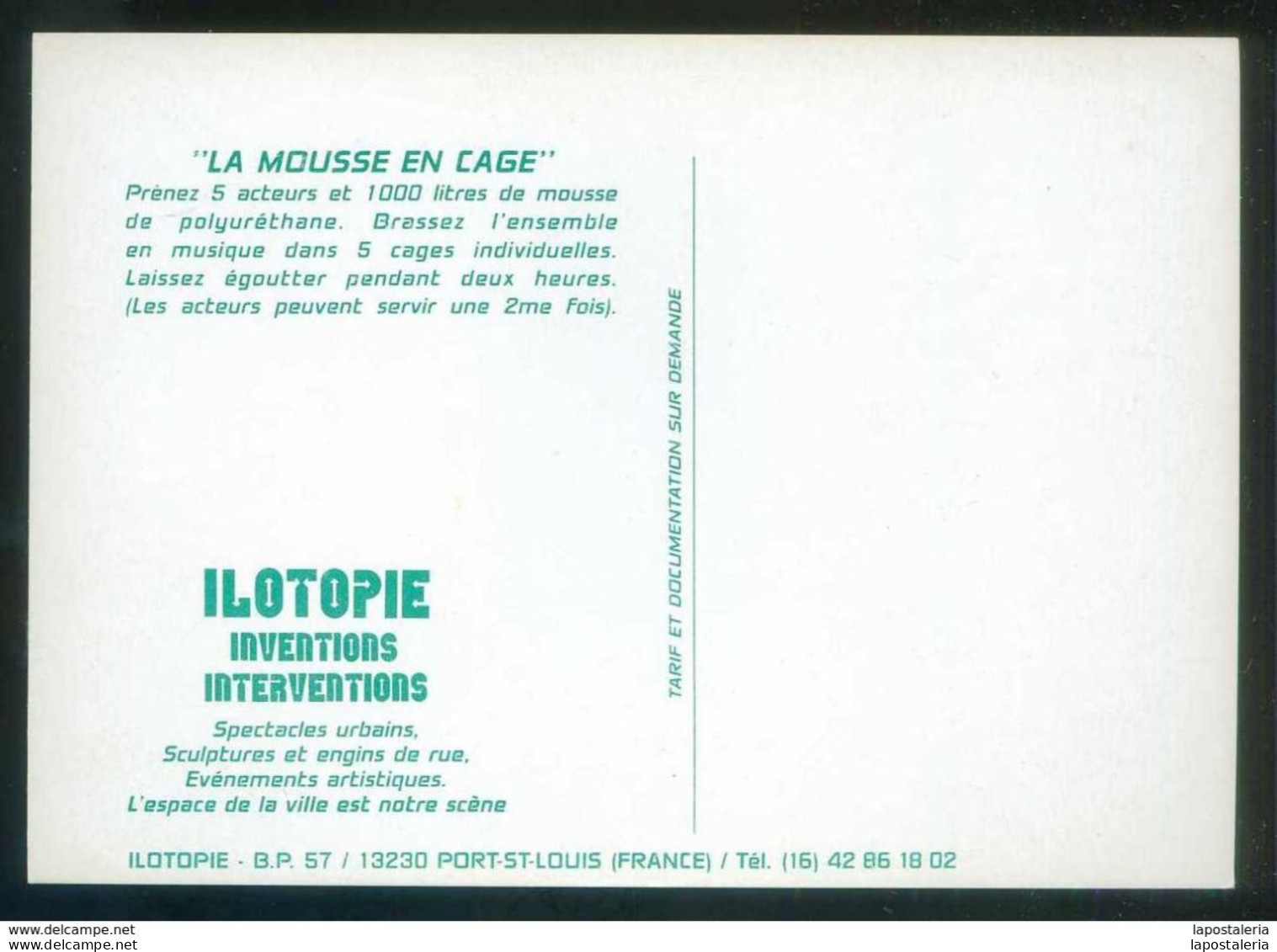 Francia. 13-Port-St-Louis. *llotopie. Inventions-Interventions* Lote 4 diferentes. Nuevas.