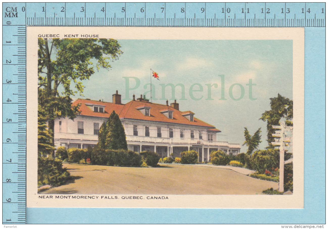 Quebec -Kent House Near Montmorency Falls, Par Librairie Garneau - Carte Postale - Chutes Montmorency