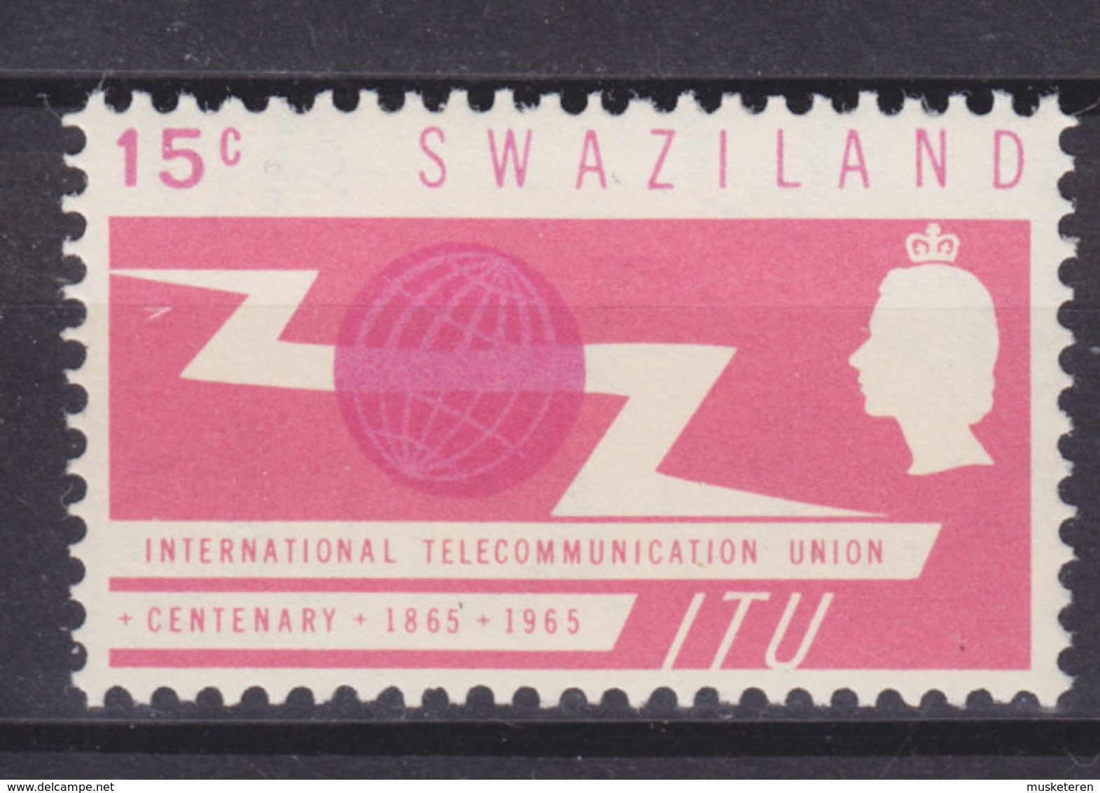 Swaziland 1962 Mi. 116      15 C. ITU Internationale Fernmeldeunion MNH** - Swaziland (...-1967)