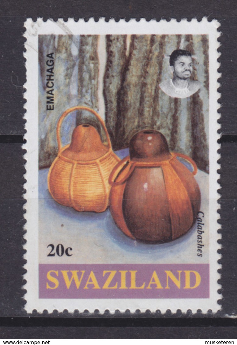 Swaziland 1993 Mi. 620      20 C. Kunsthandwerk Kalebassen - Swaziland (1968-...)
