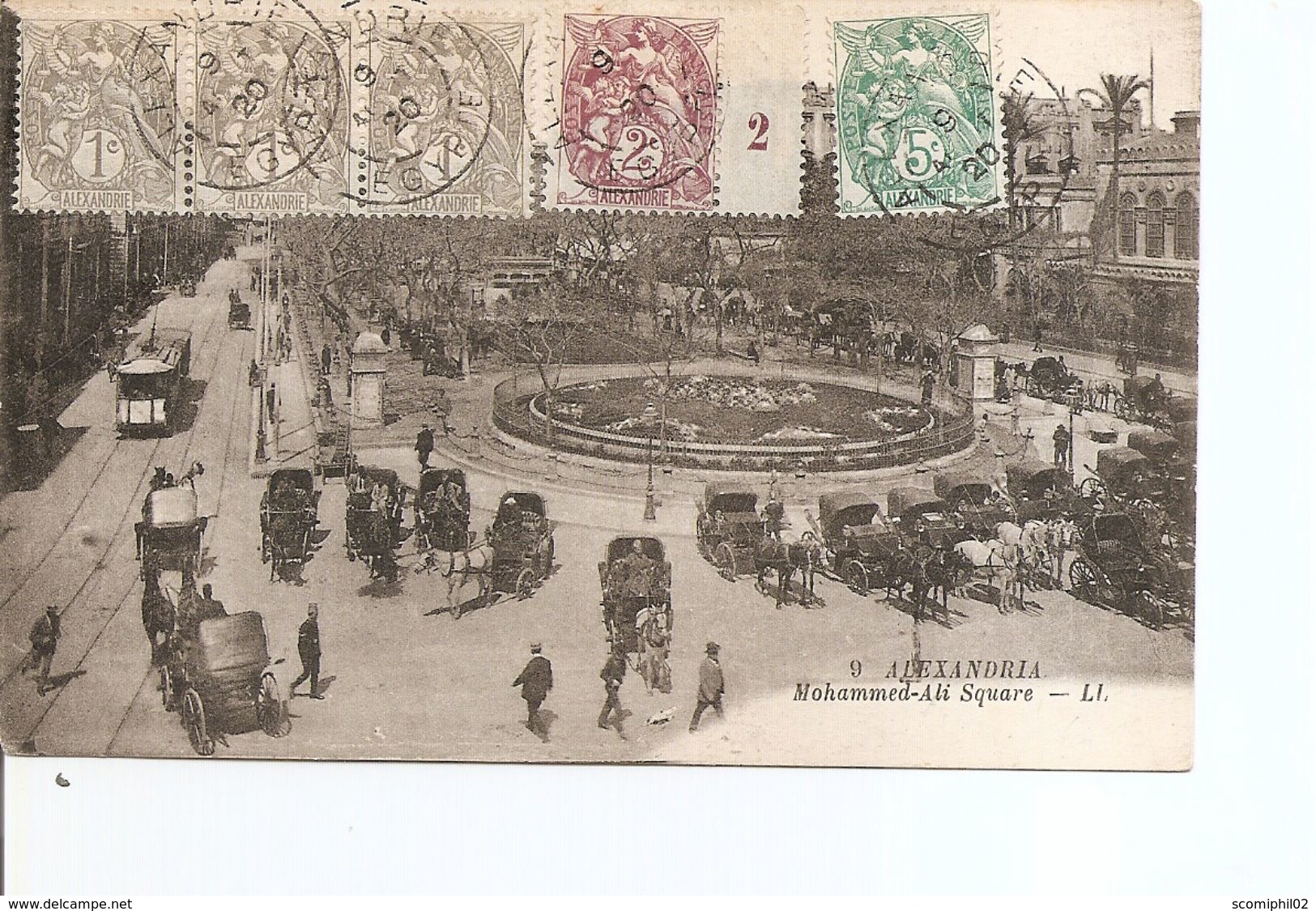 Alexandrie ( CP De 1920 De Alexandrie Vers La Belgique à Voir) - Covers & Documents