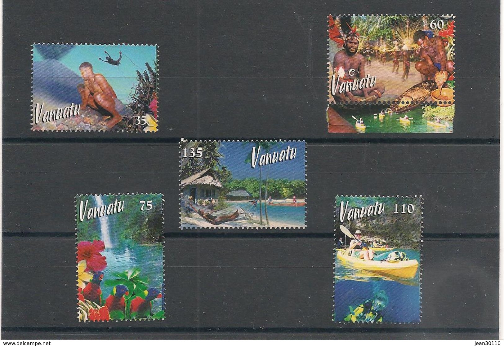 VANUATU  Année 2002 Tourisme N° Y/T : 1121/25** - Vanuatu (1980-...)