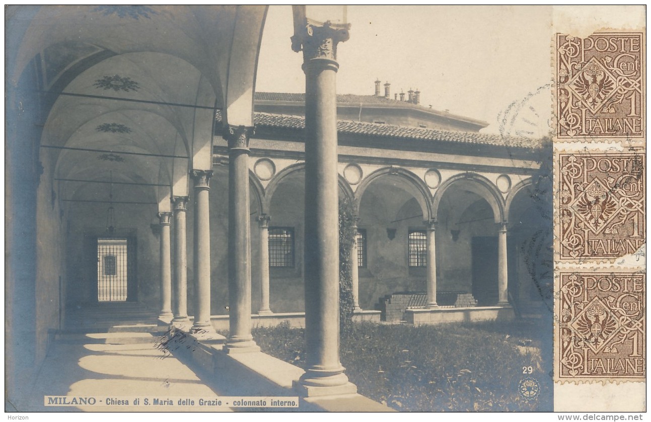 T.739.  MILANO - Chiesa Di S. Maria Delle Grazie... - Ediz. N.P.G. - Milano (Milan)