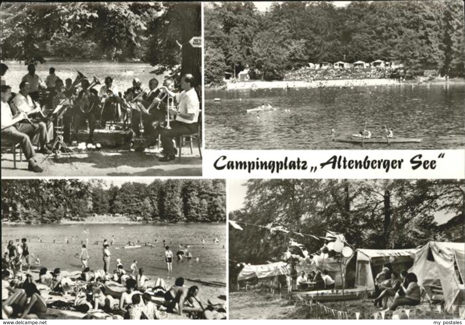 41257692 Altenberg Erzgebirge Campingplatz Baden See Blaskapelle Geising - Geising