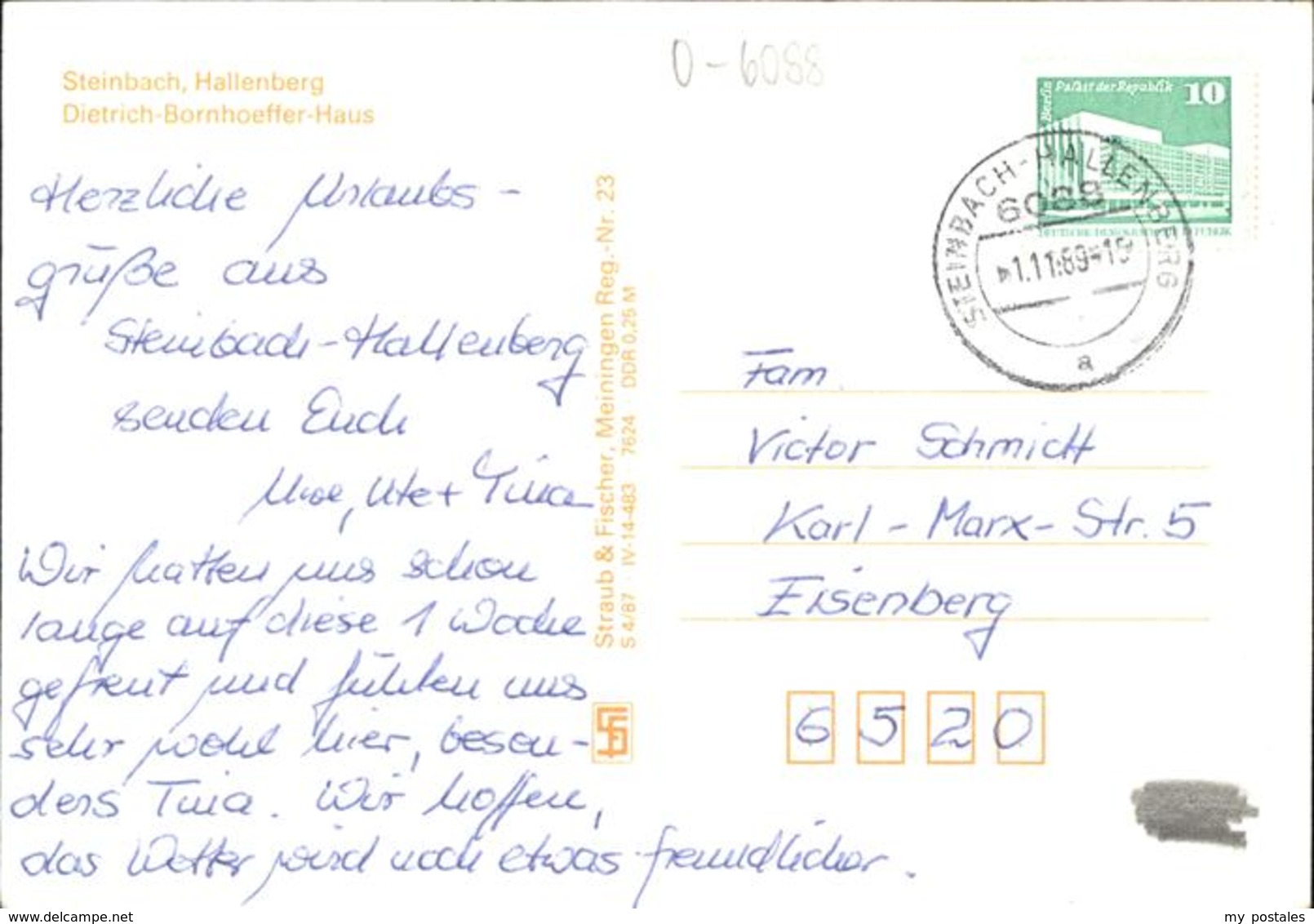 41257704 Steinbach-Hallenberg Dietrich Bornhoeffer Haus Steinbach-Hallenberg - Schmalkalden