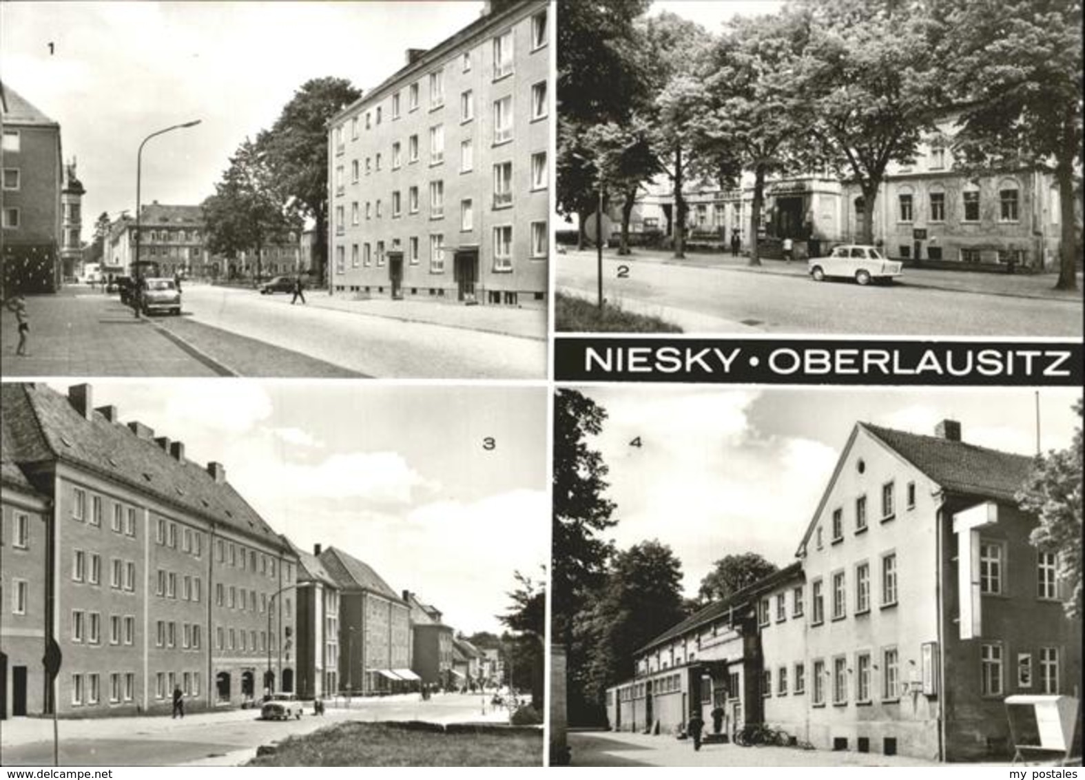 41259712 Niesky Rathaus Friedrich-Engels-Strasse ZInzendorfplatz Kulturhaus Nies - Niesky