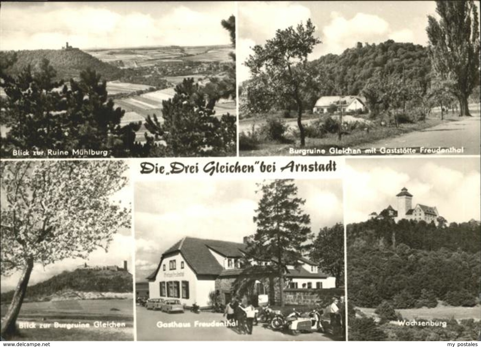 41261885 Arnstadt Ilm Drei Gleichen Gasthaus Freudenthal Burgrunie Gleichen Wach - Arnstadt