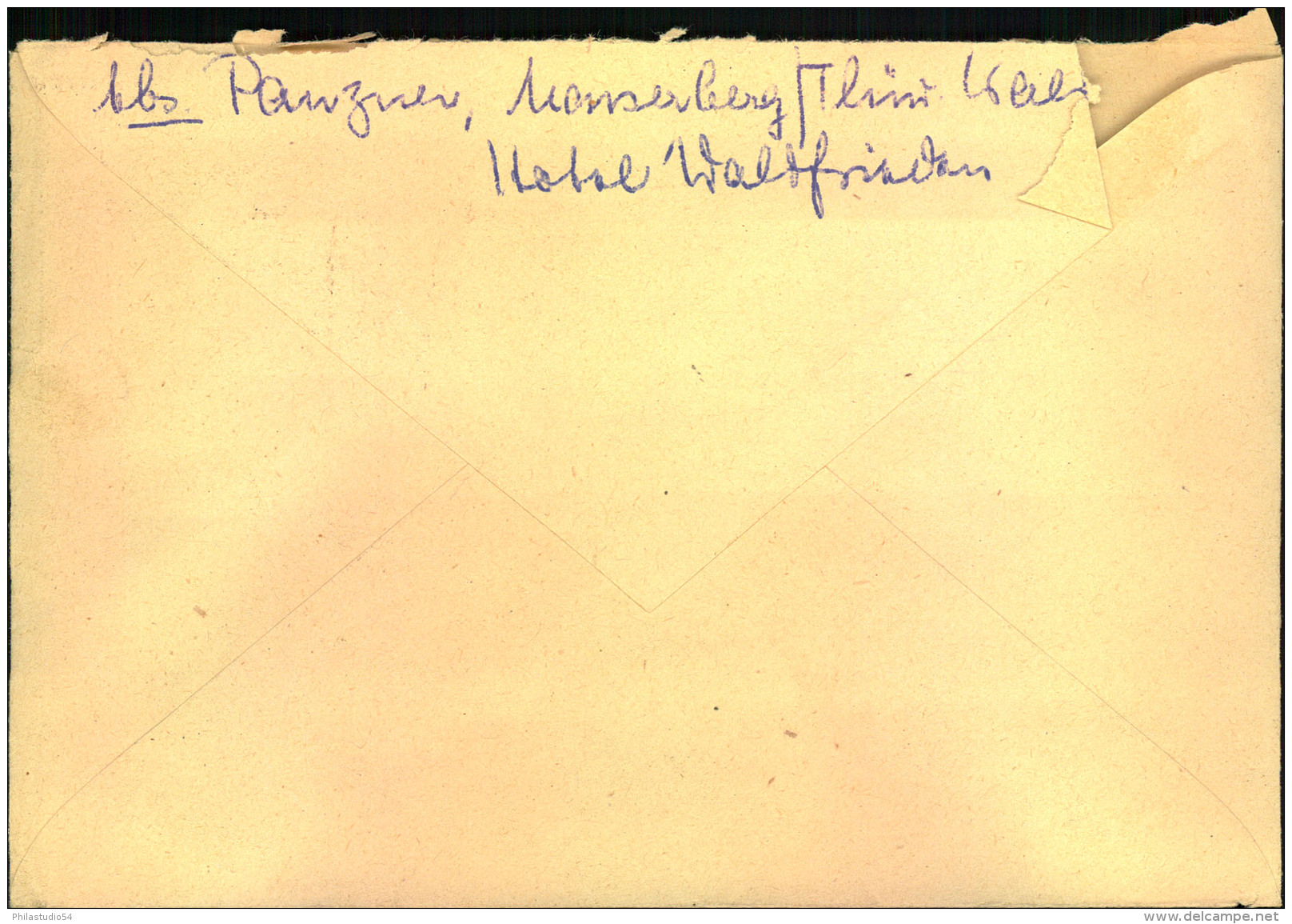 1951, 8 Pfg. Frieden Dreimal Auf Fernbrief Ab MASSERBERG/Thrütingen - Altri & Non Classificati