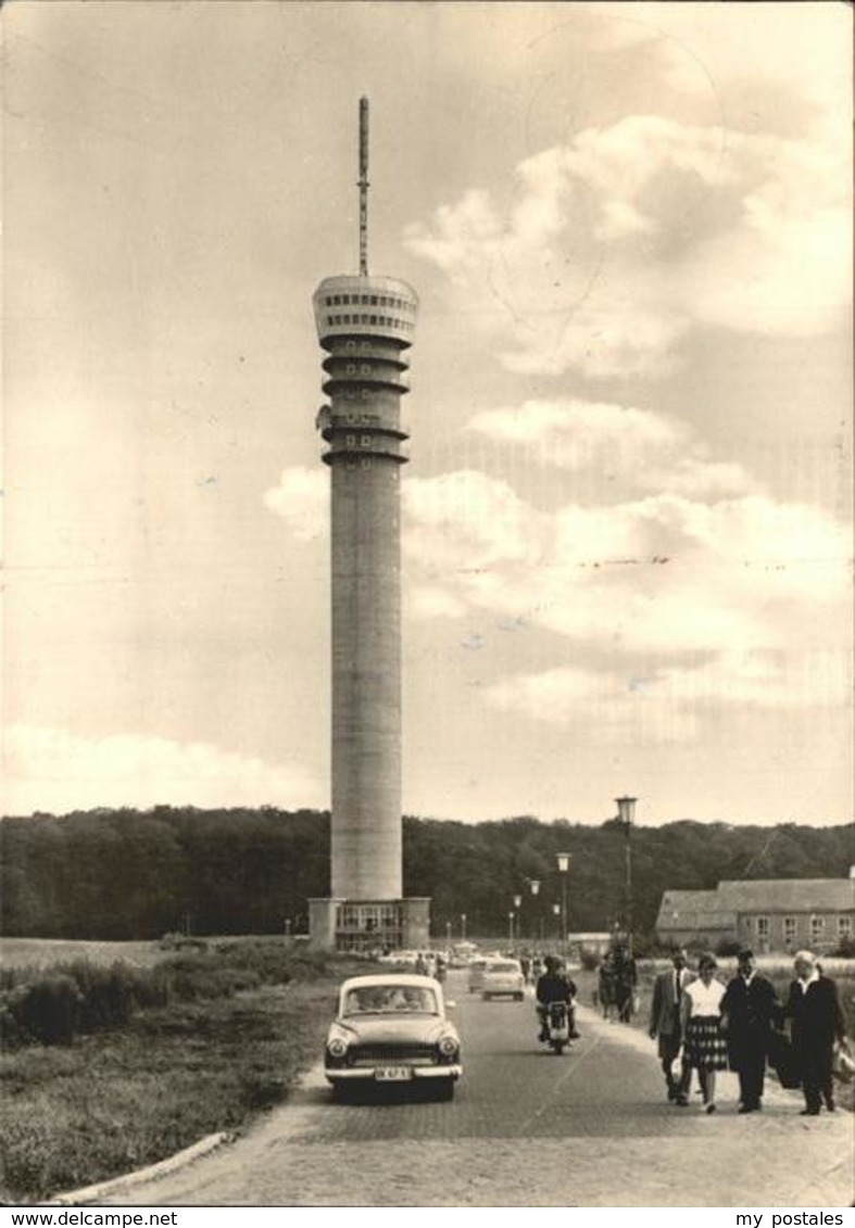 41261927 Schwerin Mecklenburg Neuer Fernsehturm Turmcafe Goerries - Schwerin
