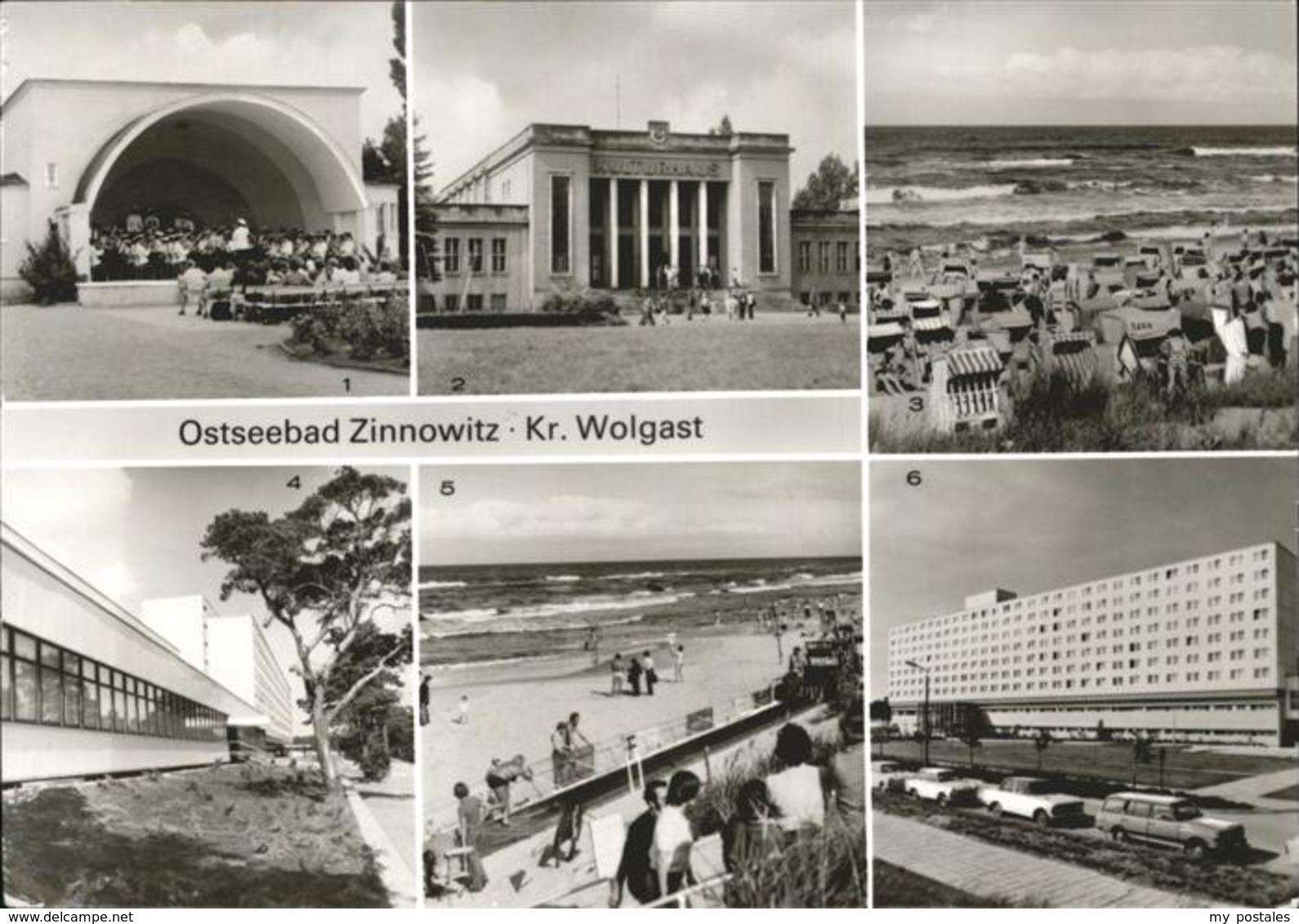 41269862 Zinnowitz Ostseebad Usedom Ostseebad Konzertpavillon Kulturhaus Strandl - Zinnowitz