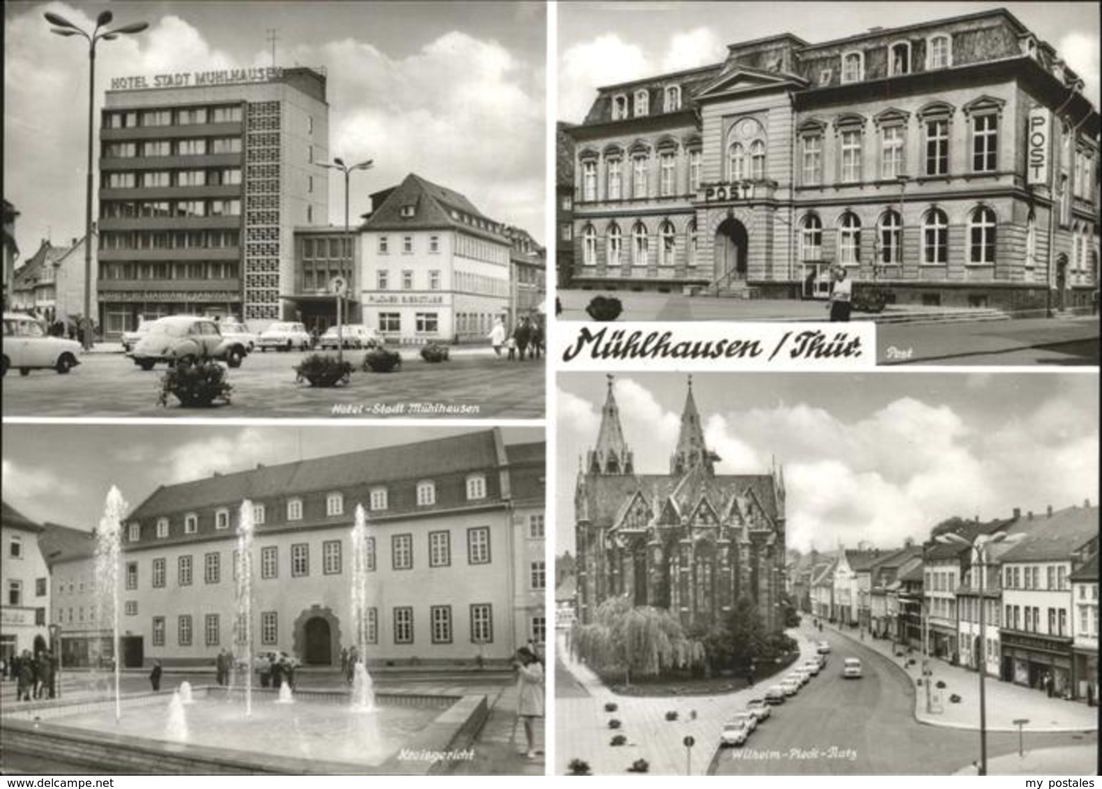 41271279 Muehlhausen Thueringen Wilhelm Pieck Platz Hotel Stadt Muehlhausen Mueh - Muehlhausen