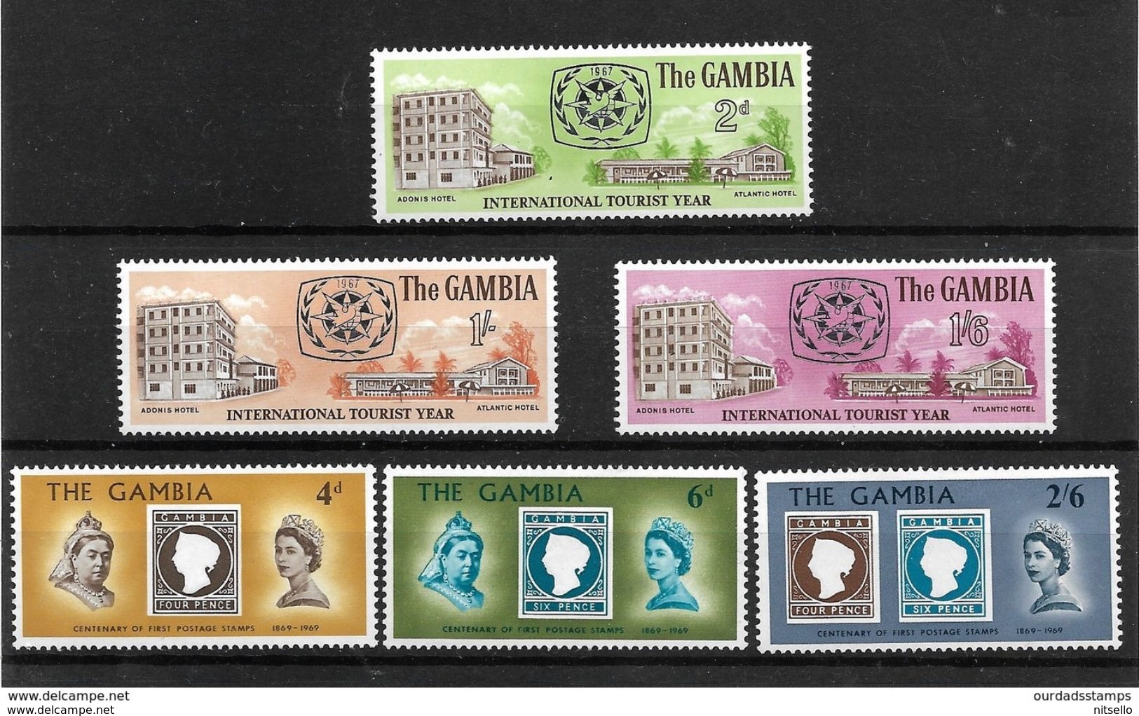 LOTE 1691  ///  (C058) GAMBIA  **MNH     ¡¡¡¡ LIQUIDATION !!!! - Gambie (1965-...)