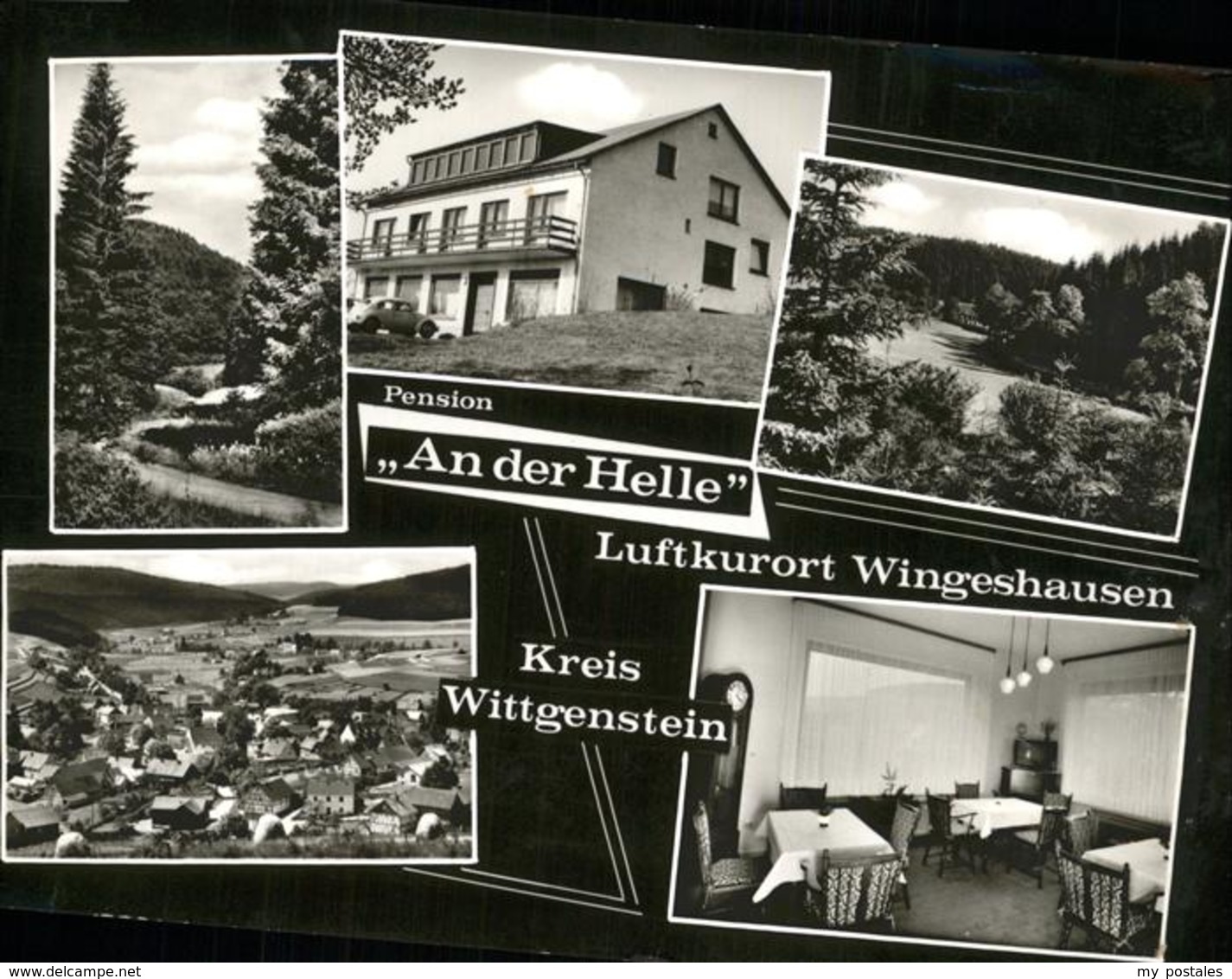 41273783 Wingeshausen Pension An Der Helle Teilansicht Wingeshausen Wingeshausen - Bad Berleburg