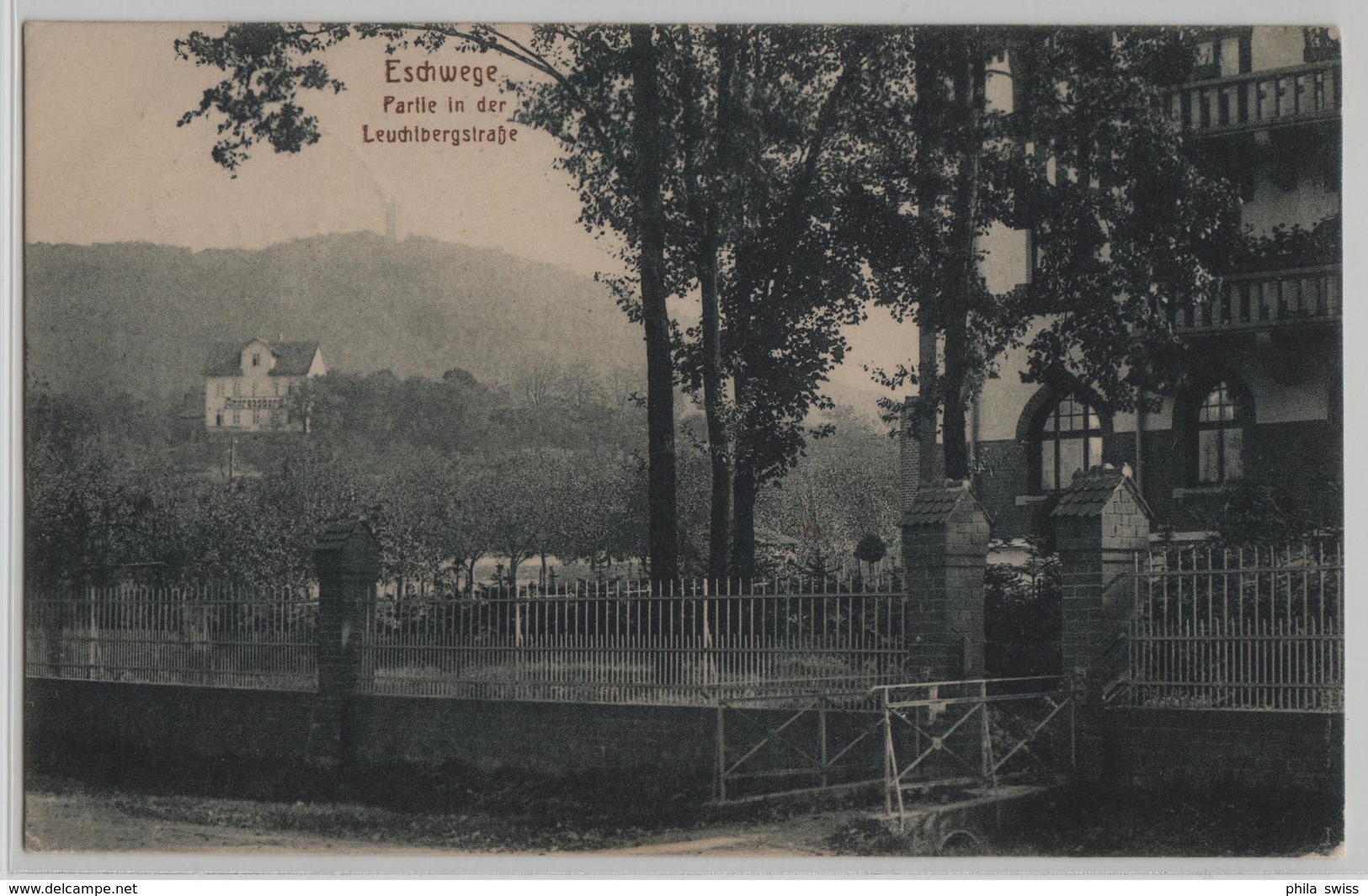 Eschwege - Partie In Der Leuchtbergstrasse - Eschwege