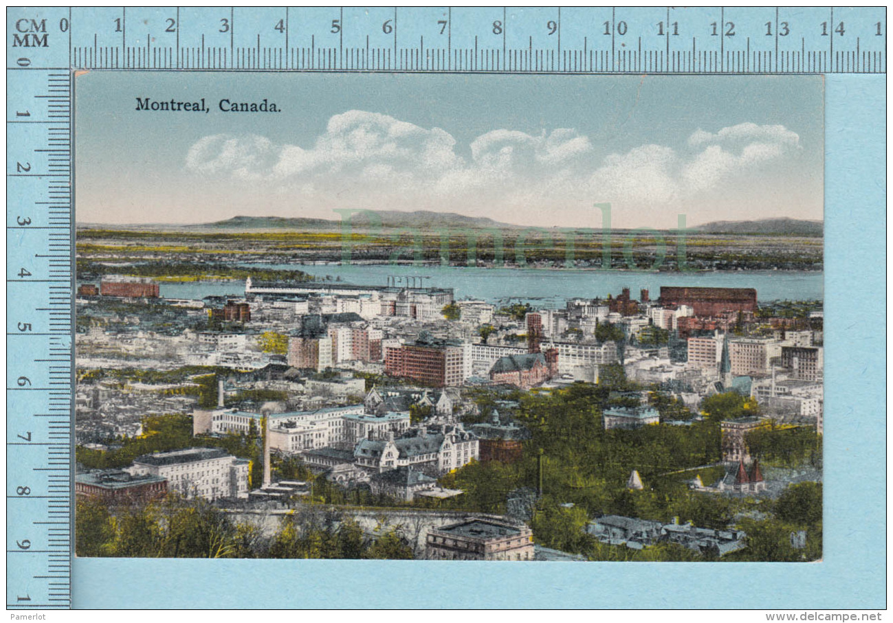 Montreal Quebec -  Vue De Montreal, Par Novelty CPA - Carte Postale - Montreal