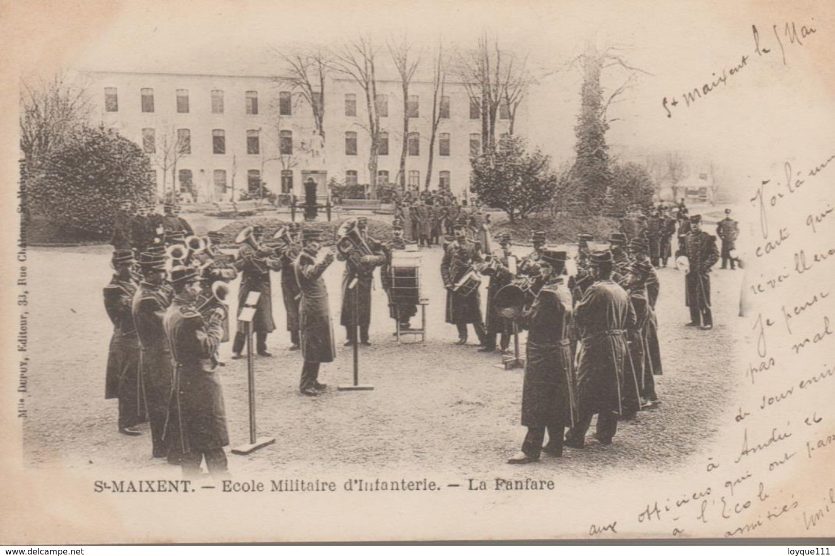 St Maixent- école Militaire D'infanterie- La Fanfare - Saint Maixent L'Ecole