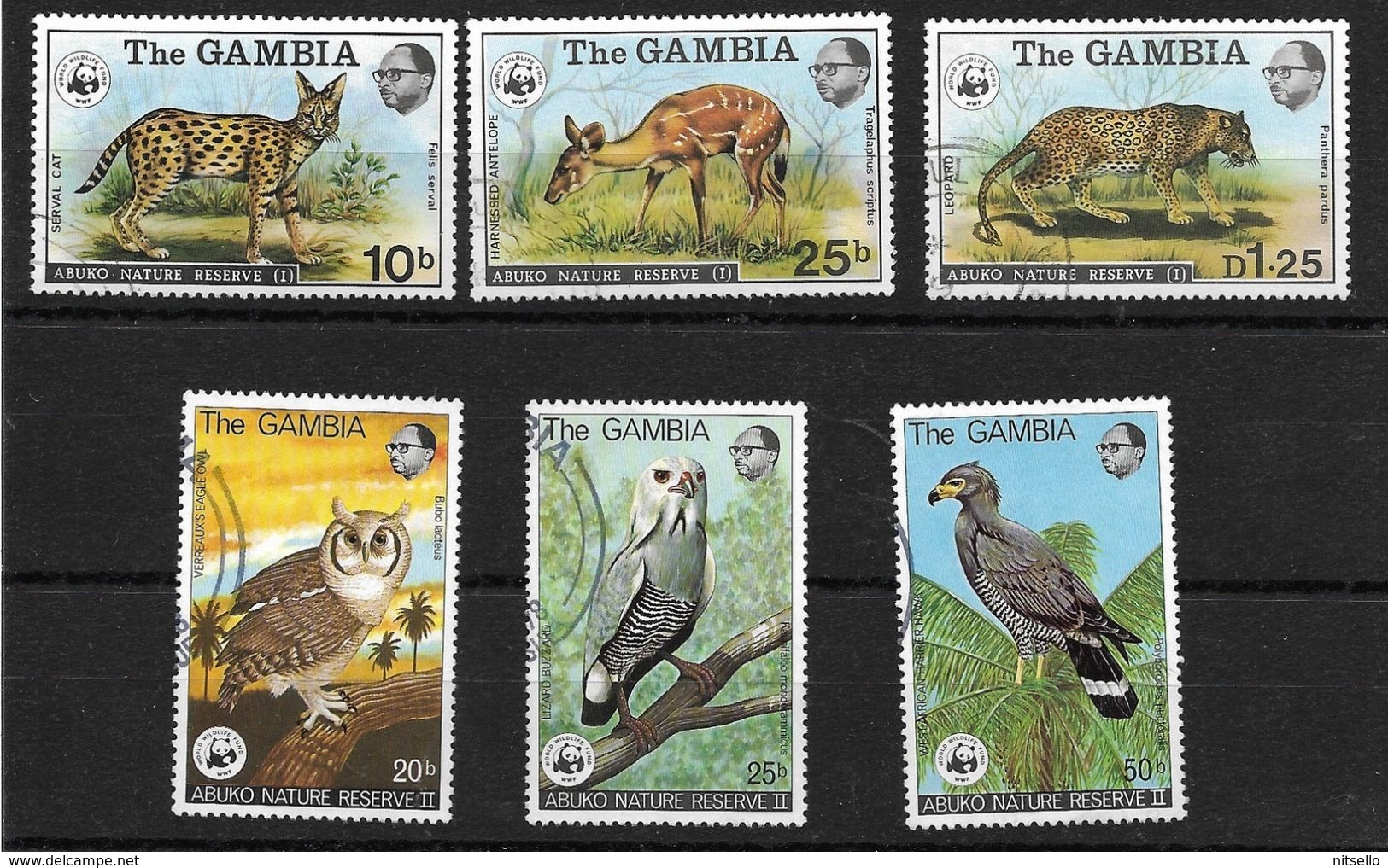 LOTE 1691   //   (C108)  GAMBIA  **MNH - Gambia (1965-...)