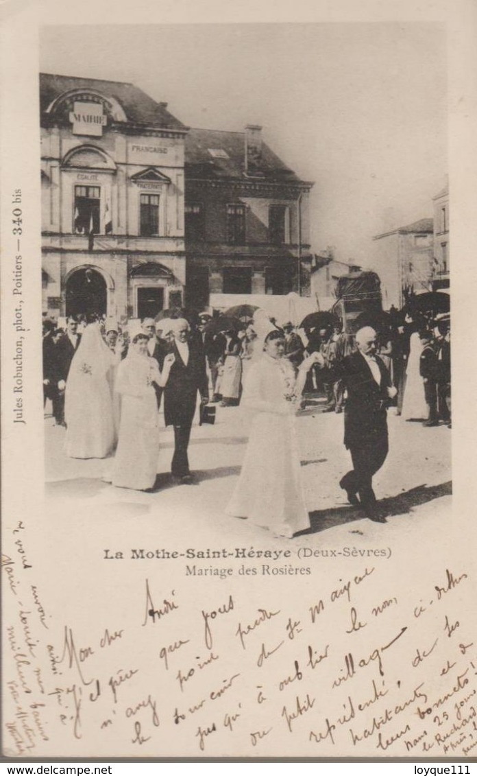 La Mothe Saint Héraye- Mariage Des Rosières - La Mothe Saint Heray