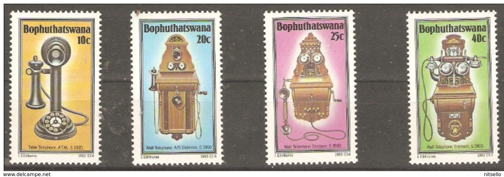 LOTE 1691   //   (C036) BOFUTATSUANA  1983 SG 108/111 **MNH - Bophuthatswana