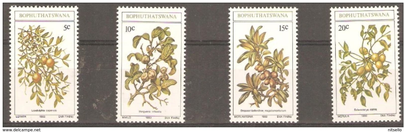 LOTE 1691   ///   (C036) BOFUTATSUANA  1980 SG 56/59 **MNH - Bofutatsuana