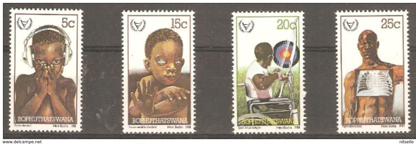 LOTE 1691   ///   (C036) BOFUTATSUANA  1981 SG 68/71 **MNH - Bophuthatswana