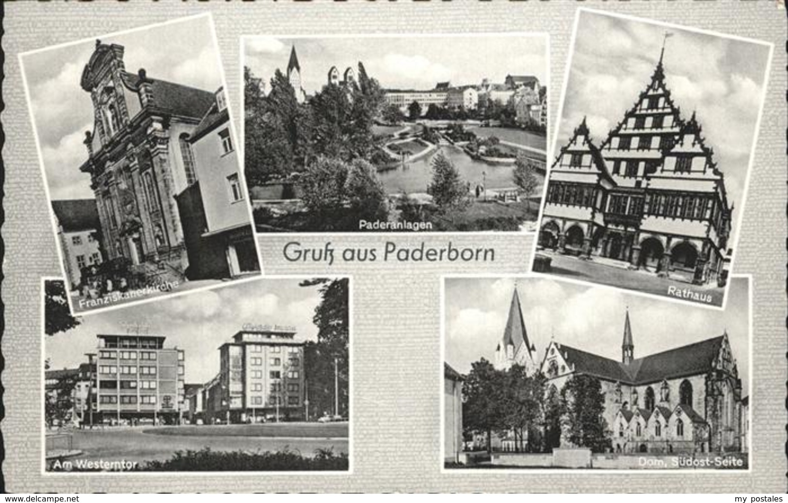 41277374 Paderborn Rathaus Dom Westerntor Paderborn - Paderborn