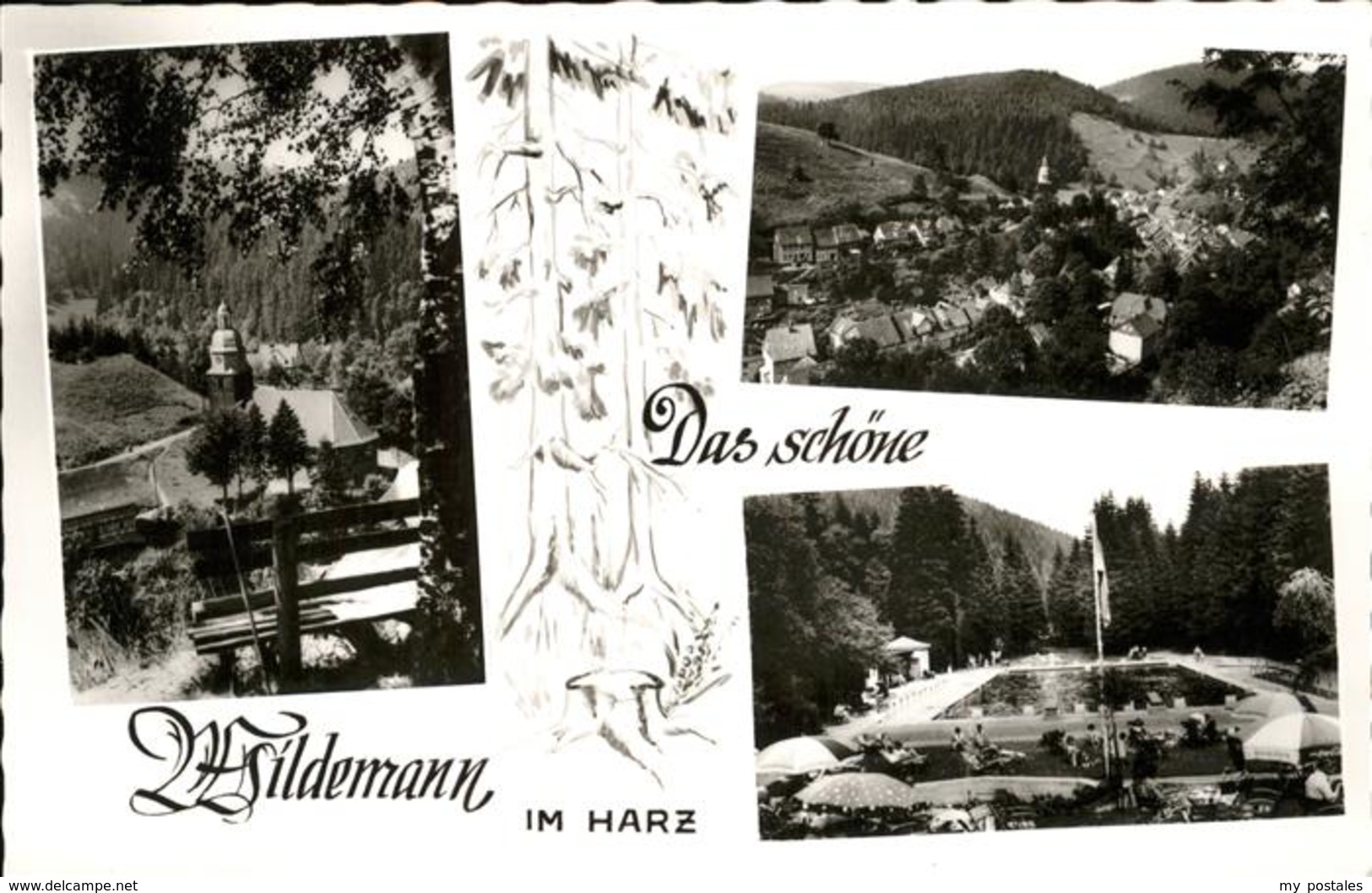 41276638 Wildemann Kirche Spiegelbad Wildemann - Wildemann