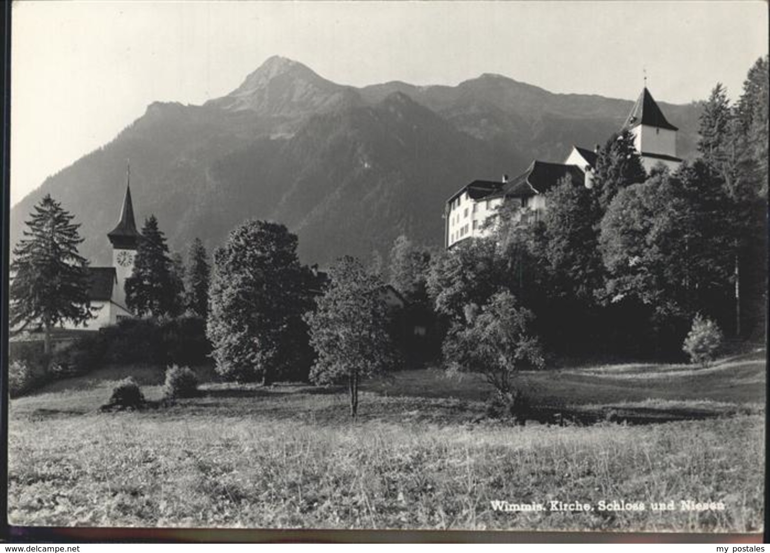 11282283 Wimmis Kirche Schloss Niesen Wimmis - Wimmis