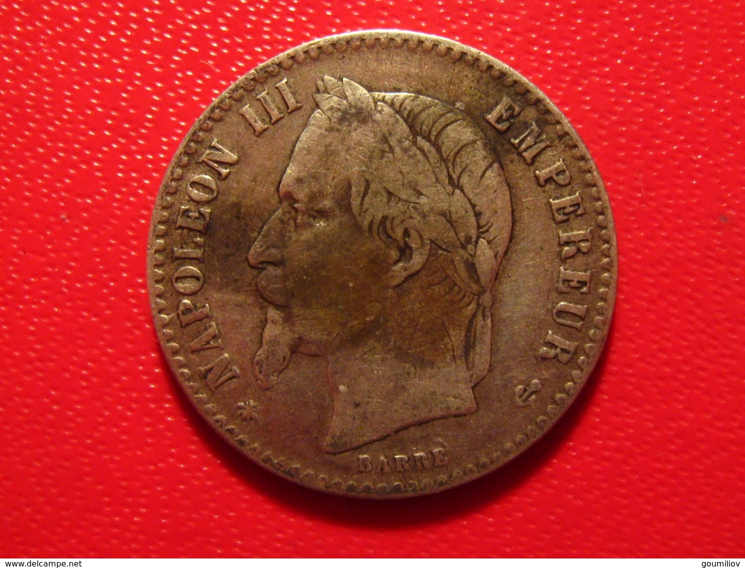 France - 50 Centimes 1866 A Paris Napoléon III 5728 - 50 Centimes