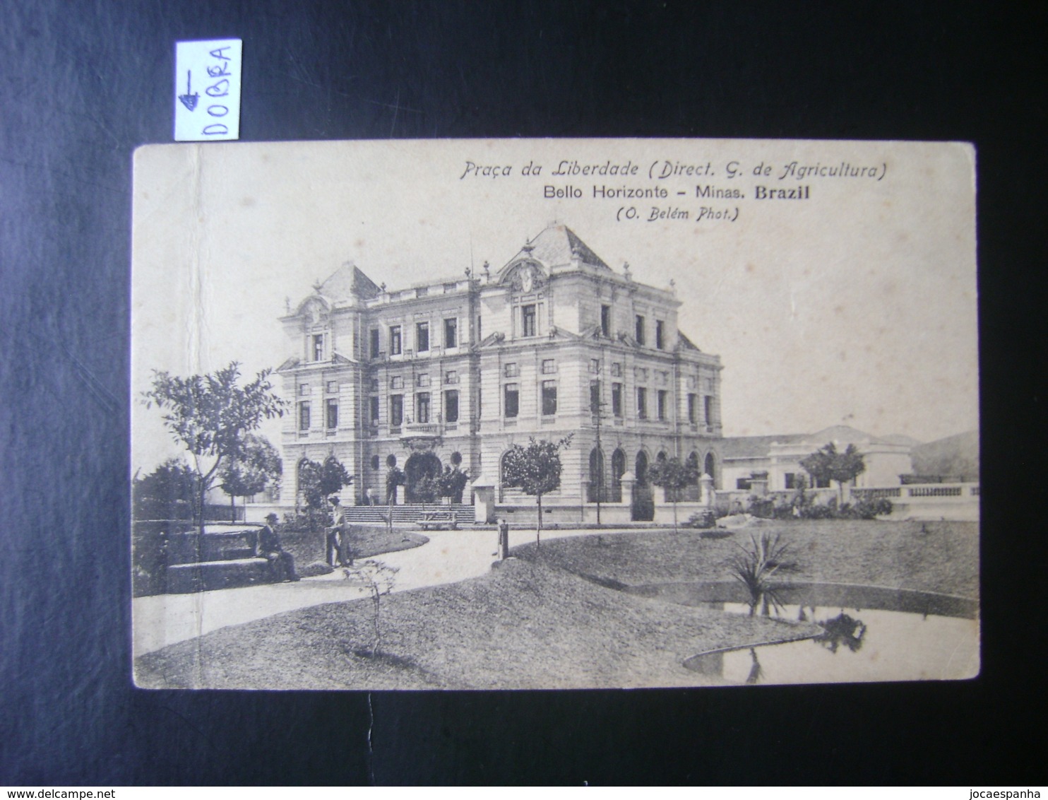 BELO HORIZONTE (BRAZIL) - POSTCARD OF THE LIBERDADE SQUARE IN THE STATE - Belo Horizonte