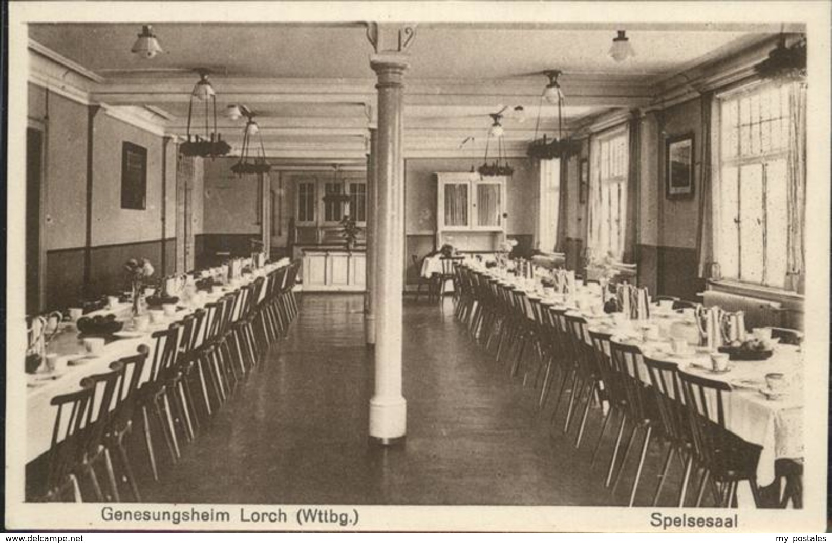 41245152 Lorch Wuerttemberg Genesungsheim Speisesaal Lorch - Lorch