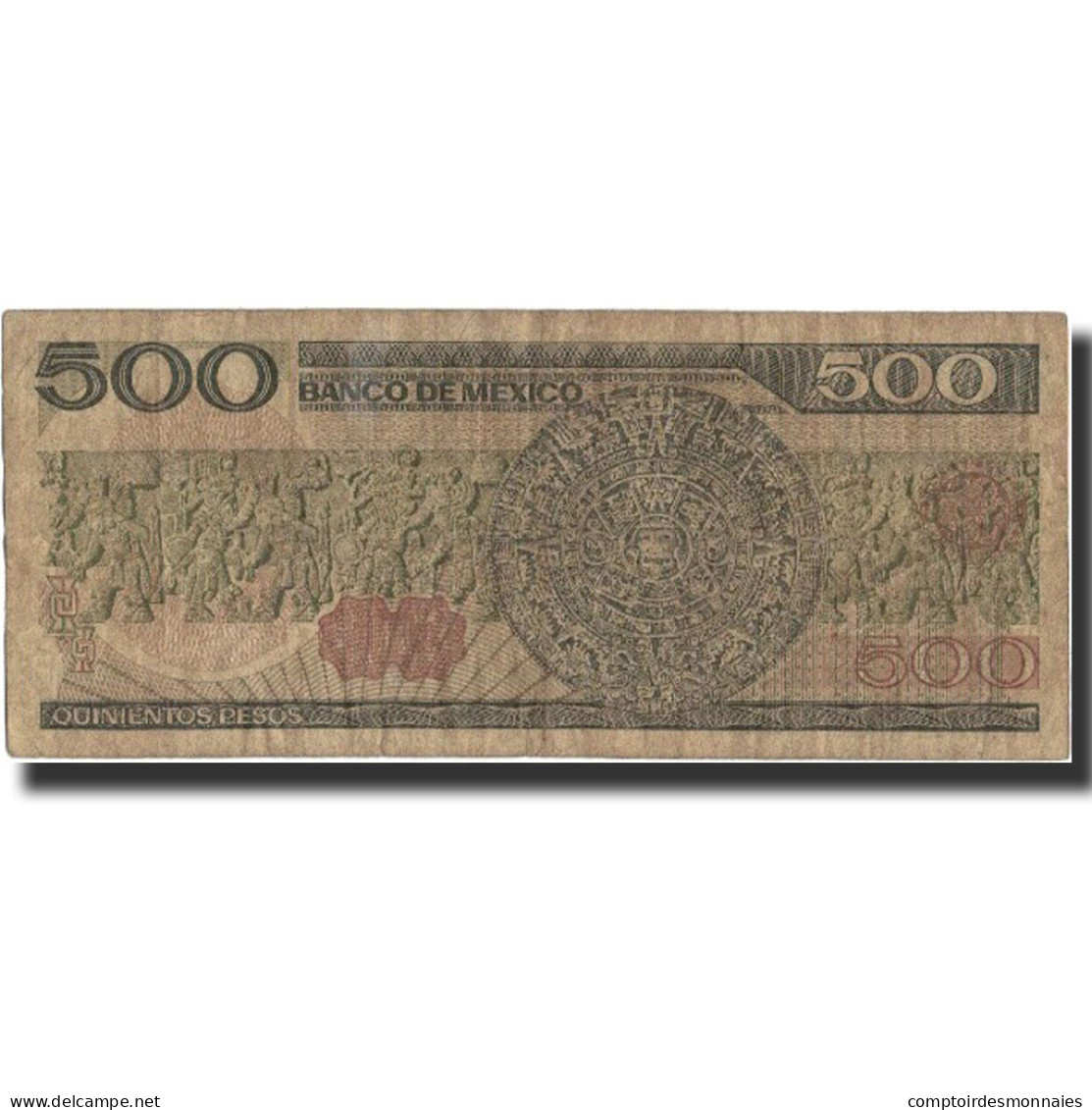 Billet, Mexique, 500 Pesos, 1984, 1984-08-07, KM:79b, TB+ - Mexique