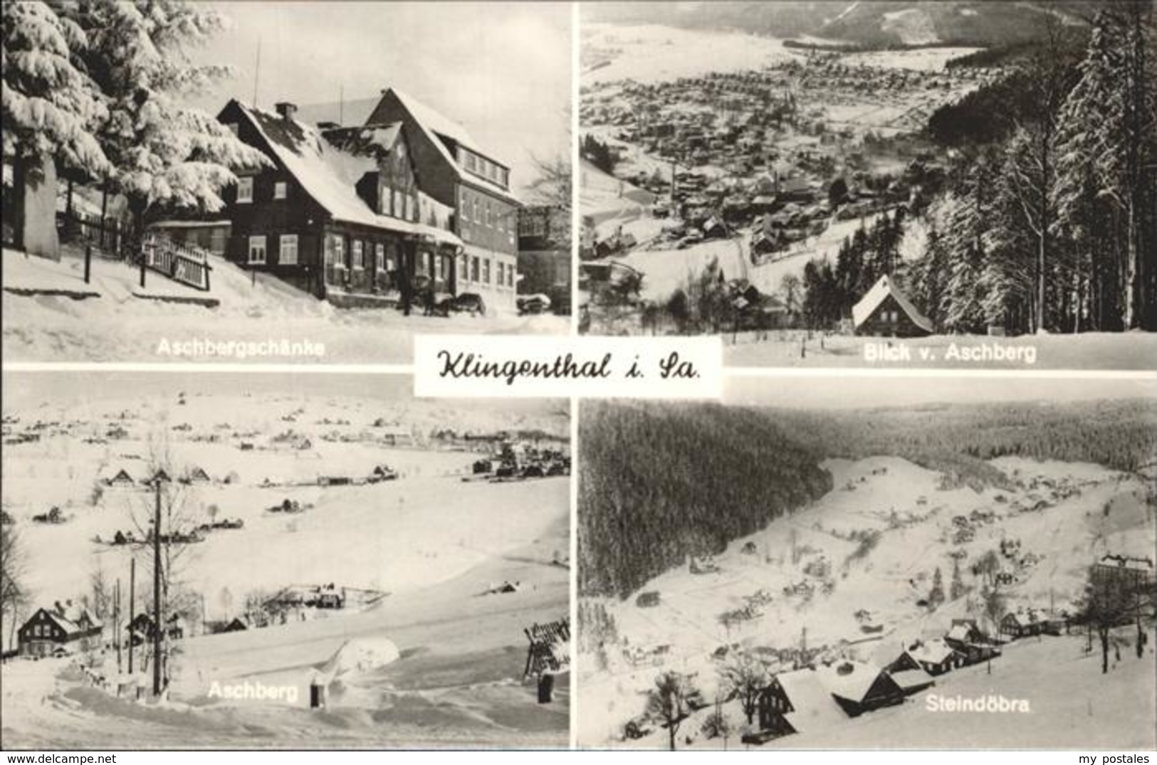 41258471 Klingenthal Vogtland Aschberg Steindoebra Aschbergschaenke Winter Kling - Klingenthal