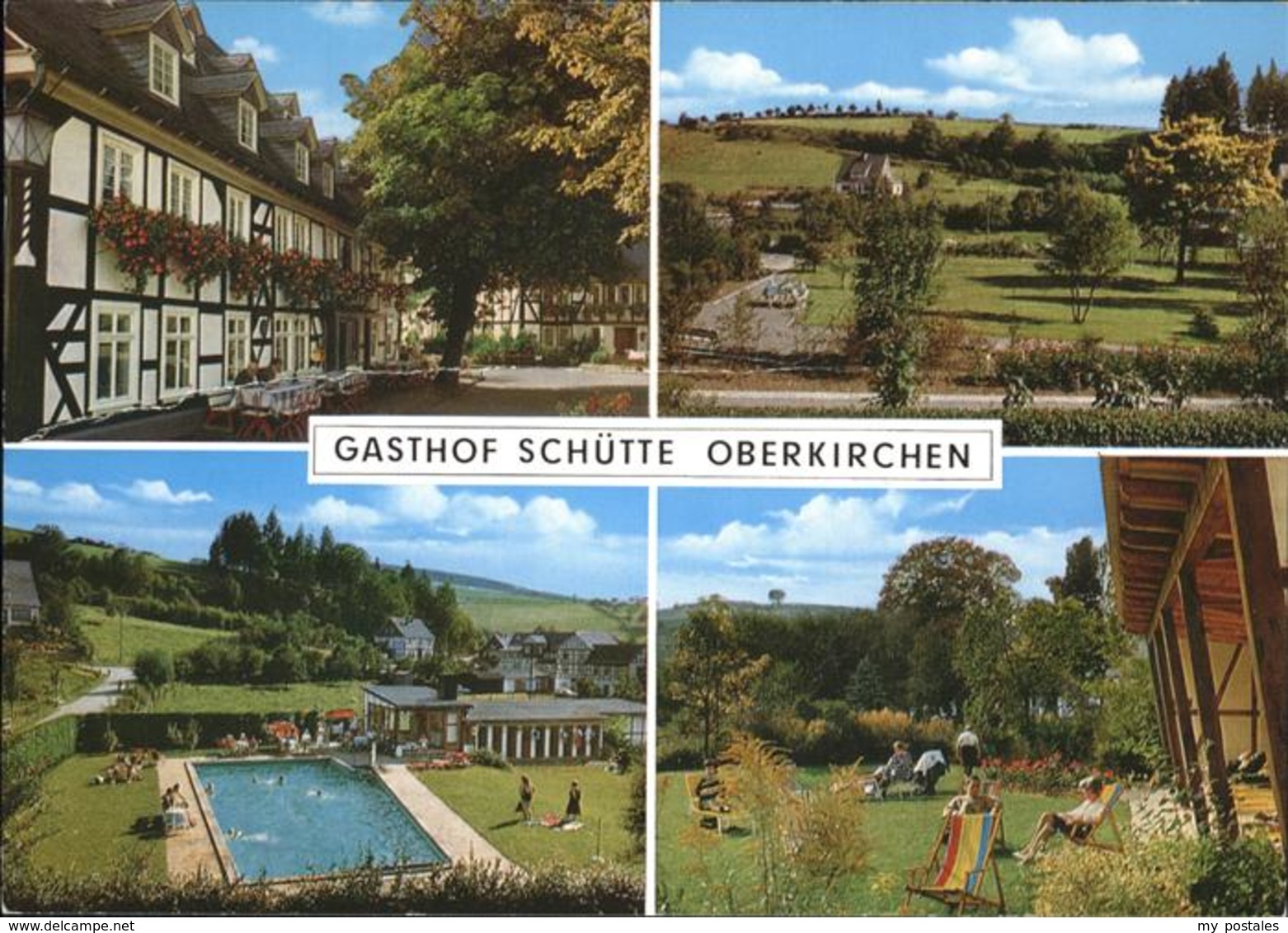 41273879 Oberkirchen Sauerland Gasthof Schuette Schwimmbad Oberkirchen - Schmallenberg