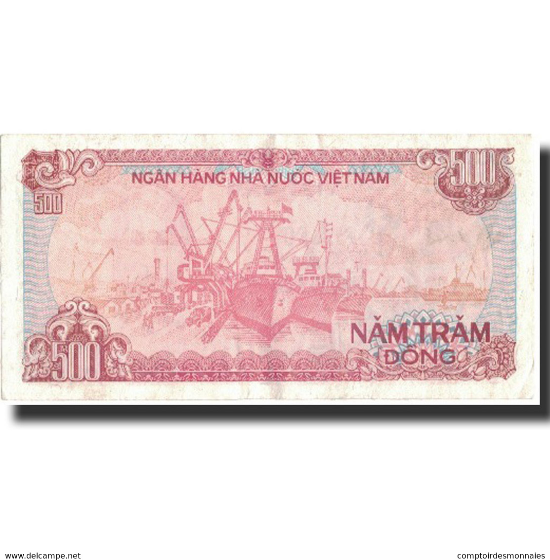 Billet, Viet Nam, 500 D<ox>ng, 1988, 1988, KM:101a, TTB+ - Vietnam