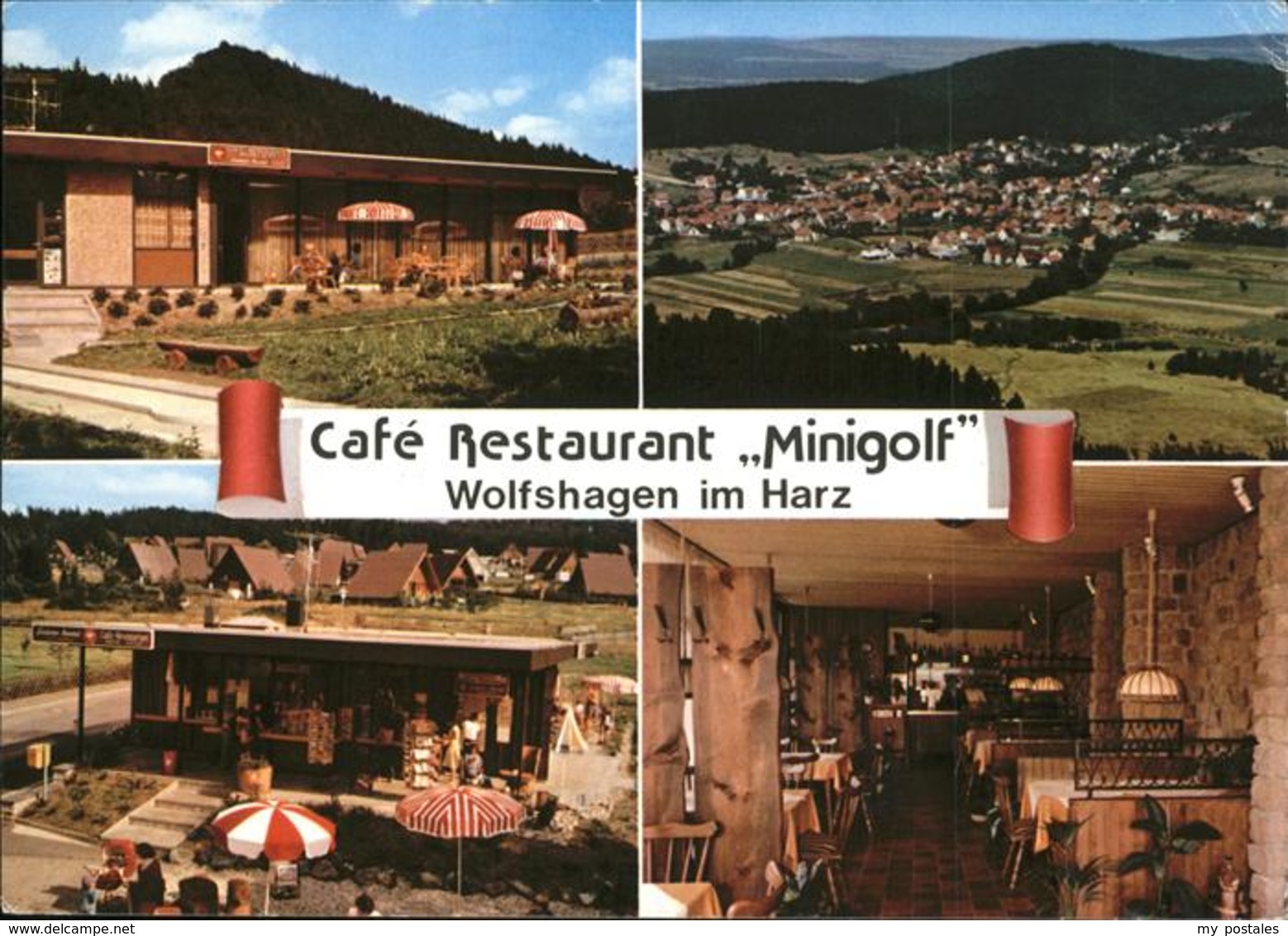41276888 Wolfshagen Harz Cafe Restaurant "Minigolf" Wolfshagen - Langelsheim
