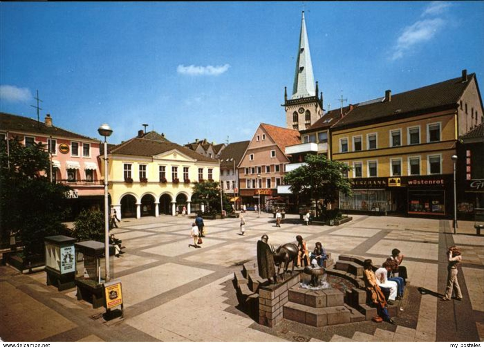 41277641 Unna Stadtkirche Marktbrunnen Unna - Unna