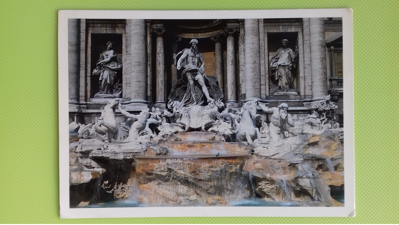 Cartolina ROMA - RM - Viaggiata - Postcard - Fontana Di Trevi - Fontana Di Trevi