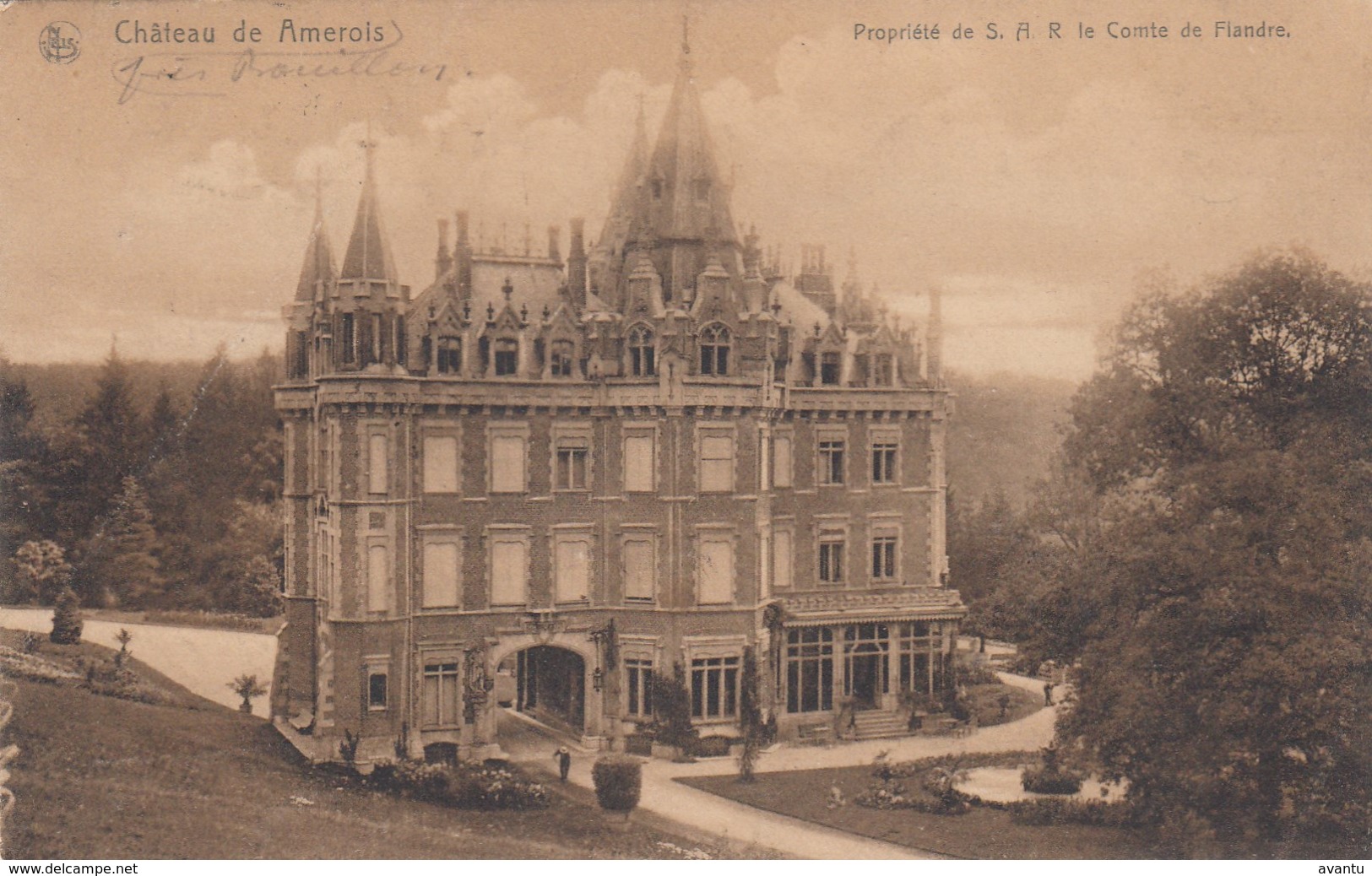 BOUILLON  /  LUXEMBOURG /  LE CHATEAU DES AMEROIS - Bouillon