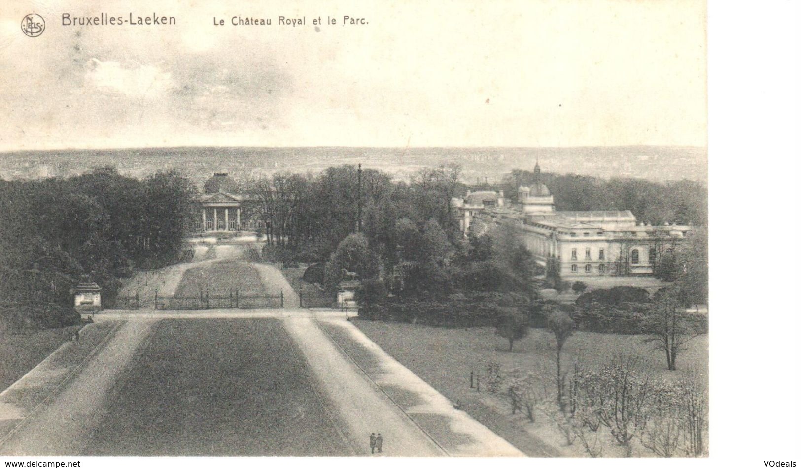 Bruxelles - CPA - Brussel - Laeken - Le Chateau Royal Et Le Parc - Laeken