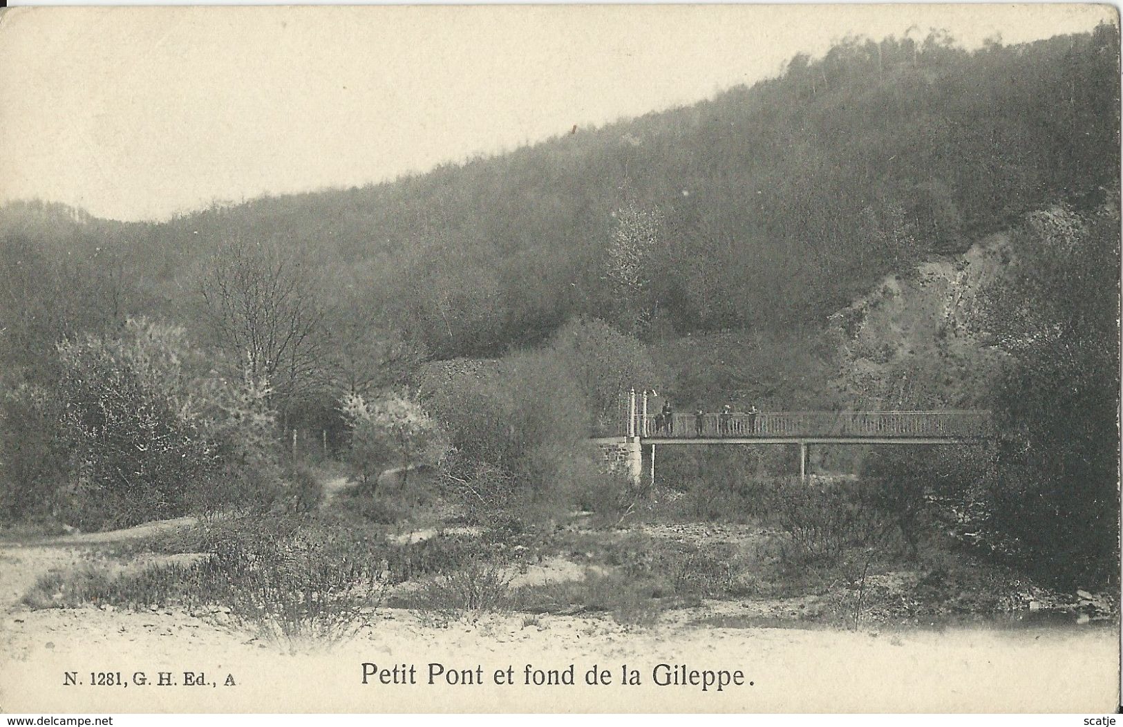 Petit Pont Et Fond De La Gileppe. - Gileppe (Barrage)