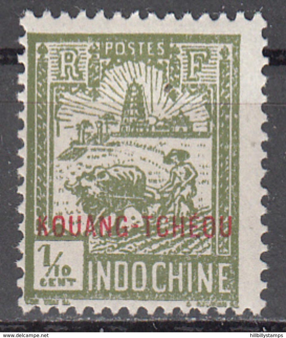 FRENCH OFFICES--KOUANG-TCHEOU     SCOTT NO. 75   MINT HINGED   YEAR  1927 - Unused Stamps
