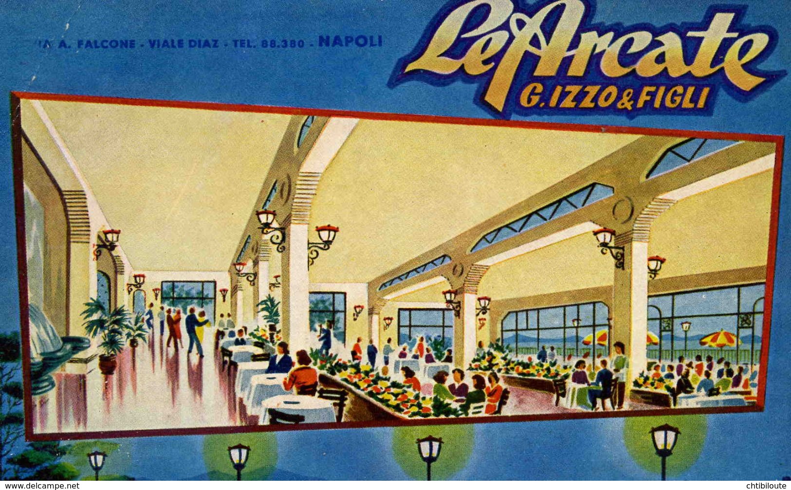 PUBLICITE   /    L 72     " LE ARCATE A NAPOLI    "    CPM / CPSM  10 X 15 - Advertising