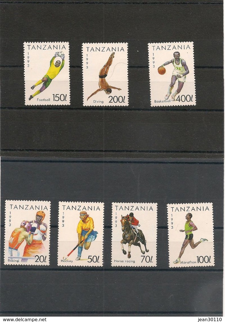 TANZANIE Année 1994Sports N°Y/T : 1513/19** - Tanzania (1964-...)